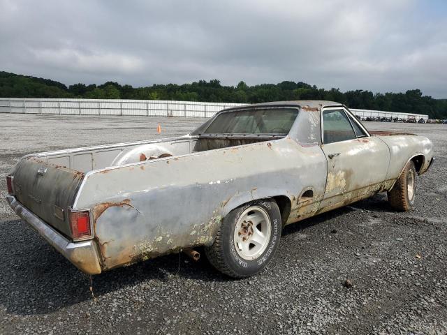 136800B180441 - 1970 CHEVROLET ELCAMINO SILVER photo 3