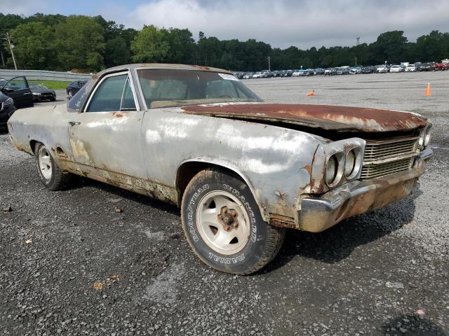 136800B180441 - 1970 CHEVROLET ELCAMINO SILVER photo 4