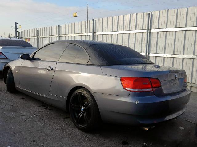 WBAWR33549P343307 - 2009 BMW 328 I SULEV  photo 3