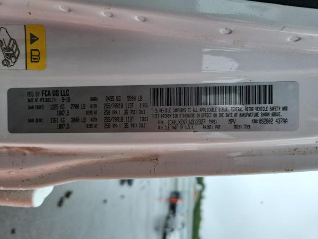 1C4HJXEN7JW312327 - 2018 JEEP WRANGLER UNLIMITED SAHARA 白色 照片 14