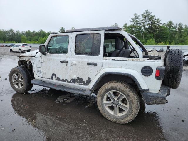 1C4HJXEN7JW312327 - 2018 JEEP WRANGLER UNLIMITED SAHARA 白色 照片 2