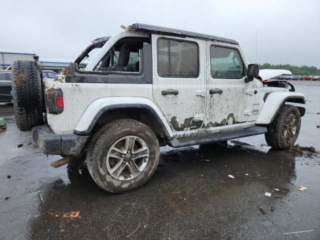 1C4HJXEN7JW312327 - 2018 JEEP WRANGLER UNLIMITED SAHARA 白色 照片 3