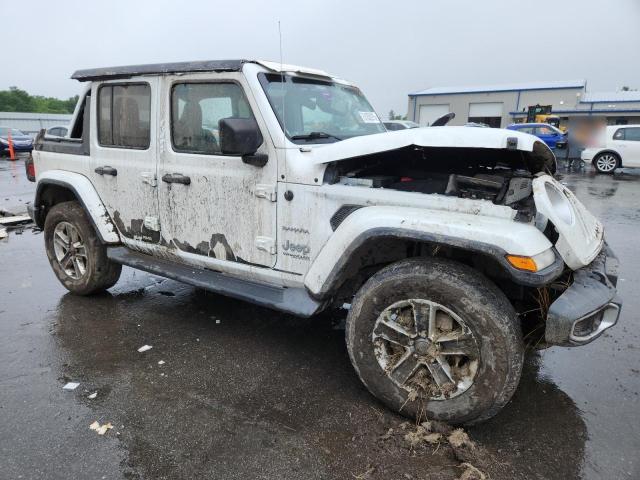 1C4HJXEN7JW312327 - 2018 JEEP WRANGLER UNLIMITED SAHARA 白色 照片 4