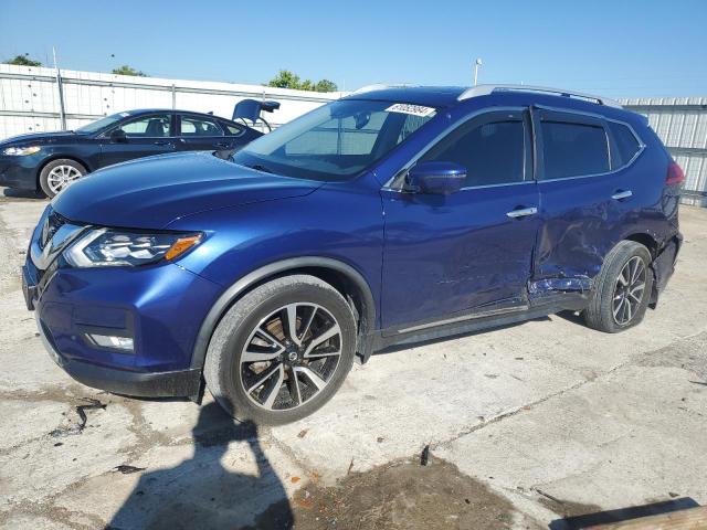 JN8AT2MV2JW308240 - 2018 NISSAN ROGUE S BLUE photo 1