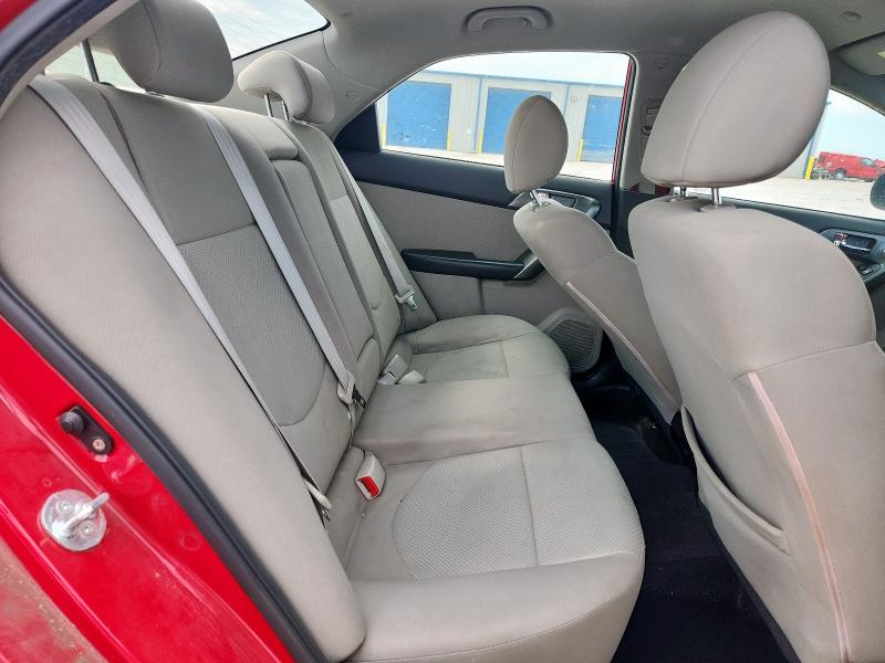 KNAFU4A20D5737209 - 2013 KIA FORTE EX წითელი ფოტო 10
