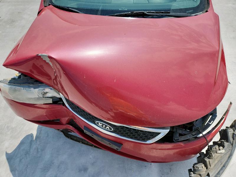 KNAFU4A20D5737209 - 2013 KIA FORTE EX წითელი ფოტო 11