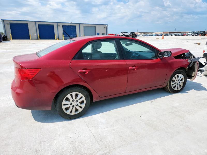 KNAFU4A20D5737209 - 2013 KIA FORTE EX წითელი ფოტო 3