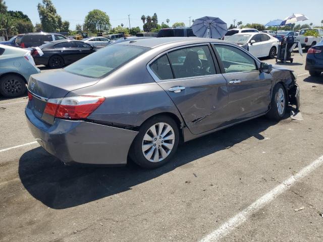 1HGCR2F81FA053340 - 2015 HONDA ACCORD EXL GRAY photo 3