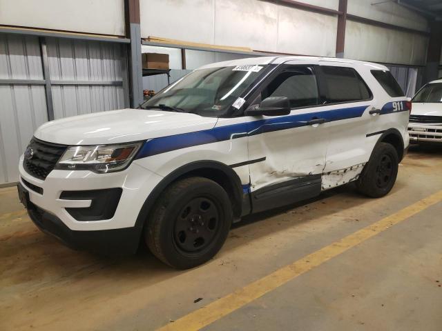 1FM5K8AR5HGD58950 - 2017 FORD EXPLORER POLICE INTERCEPTOR 白色 照片 1