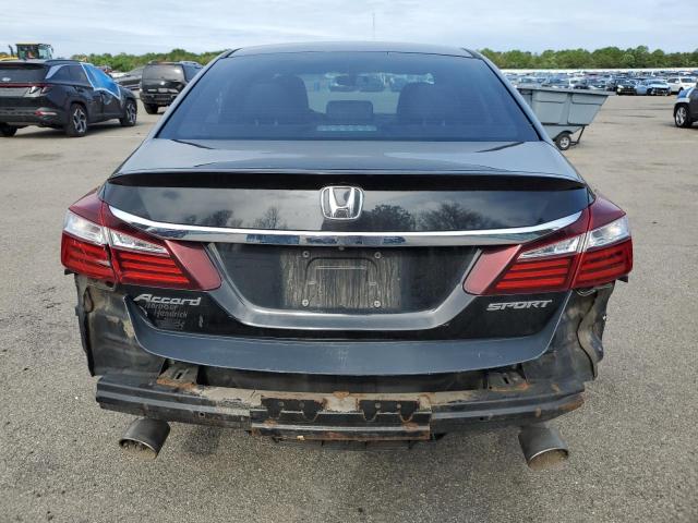 1HGCR2F56HA203192 - 2017 HONDA ACCORD SPORT 黑色 照片 6