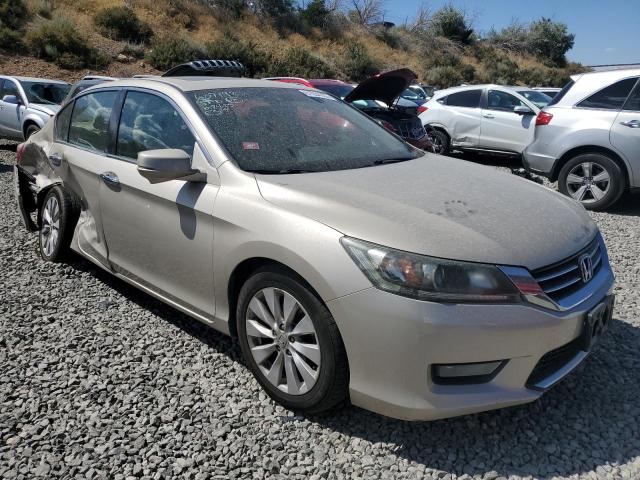 1HGCR2F8XFA077183 - 2015 HONDA ACCORD EXL BEIGE photo 4