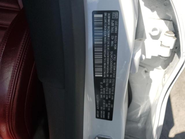 ZASPAKBN5K7C44745 - 2019 ALFA ROMEO STELVIO TI WHITE photo 13