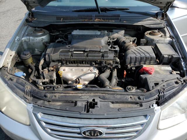 KNAFE122785530963 - 2008 KIA SPECTRA EX SILVER photo 11