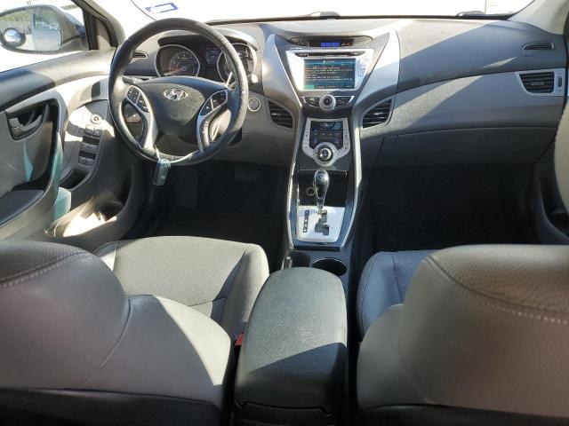 KMHDH4AE6CU378425 - 2012 HYUNDAI ELANTRA GLS SILVER photo 8