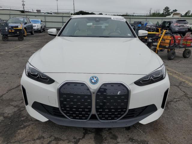 WBY83FB04RFT01096 - 2024 BMW I4 XDRIVE 40 WHITE photo 5