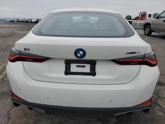 WBY83FB04RFT01096 - 2024 BMW I4 XDRIVE 40 WHITE photo 6
