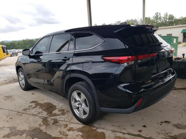 5TDBBRCH3MS528577 - 2021 TOYOTA HIGHLANDER HYBRID LE BLACK photo 2