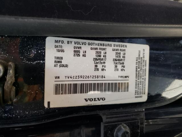 YV4CZ592261258184 - 2006 VOLVO XC90 BLUE photo 14