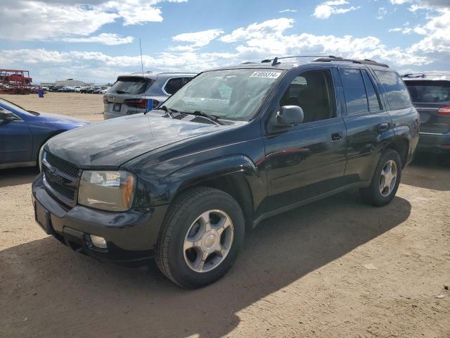 1GNDT13S382248584 - 2008 CHEVROLET TRAILBLAZE LS BLACK photo 1