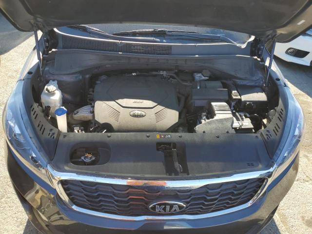 5XYPG4A53LG626622 - 2020 KIA SORENTO S BLACK photo 12