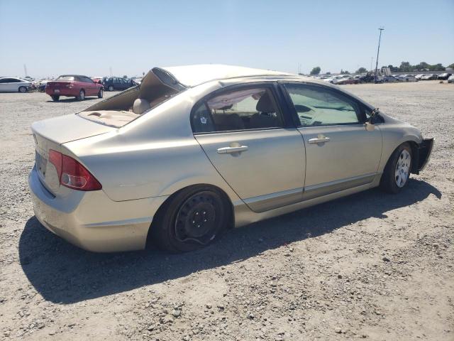 1HGFA16548L014351 - 2008 HONDA CIVIC LX TAN photo 3