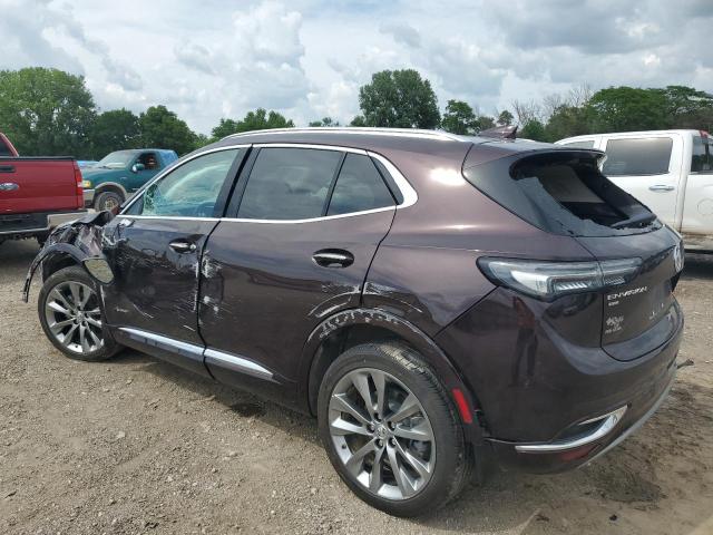 LRBFZSR40ND015694 - 2022 BUICK ENVISION AVENIR MAROON photo 2