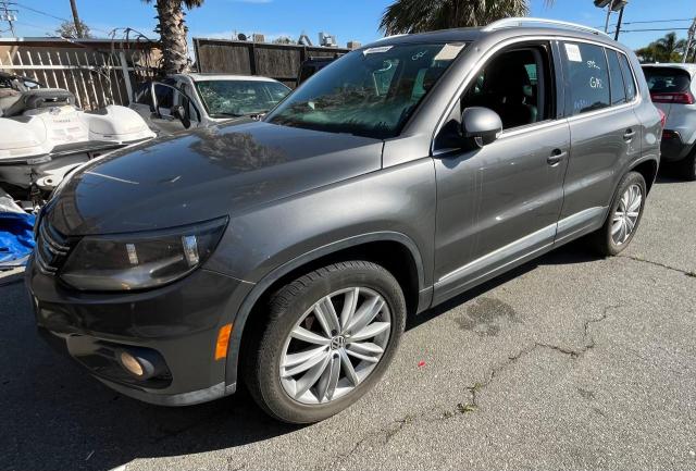 WVGBV7AX6CW101734 - 2012 VOLKSWAGEN TIGUAN S GRAY photo 2