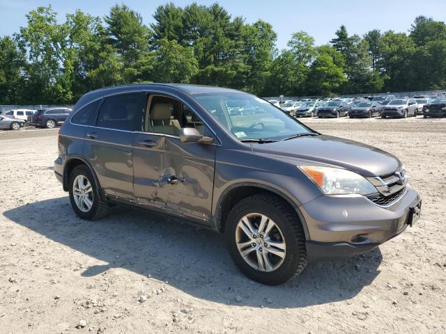 5J6RE4H74AL073738 - 2010 HONDA CR-V EXL 灰色 照片 4