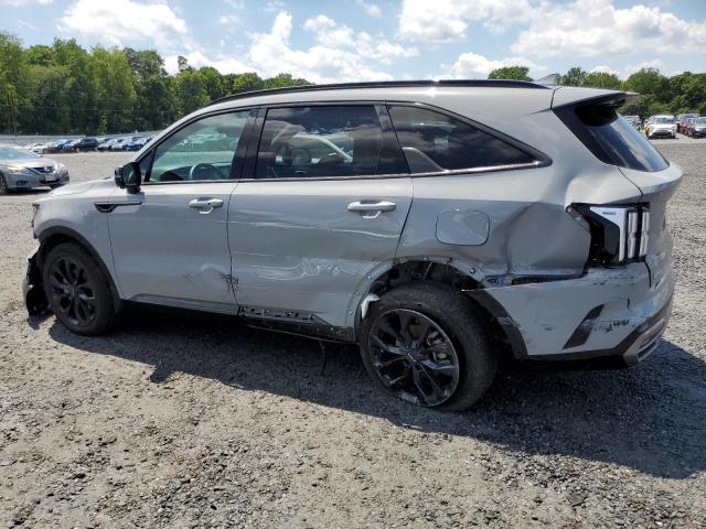 5XYRKDLF5PG211918 - 2023 KIA SORENTO SX SILVER photo 2