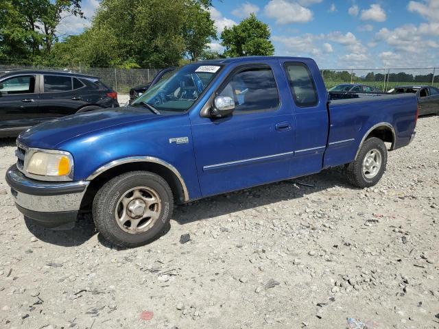 1FTZX1729WNB67355 - 1998 FORD F150 BLUE photo 1