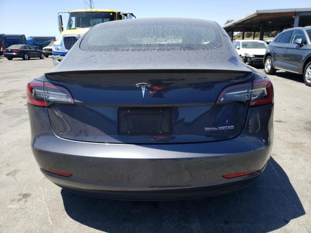 5YJ3E1EC8MF094224 - 2021 TESLA MODEL 3 GRAY photo 6