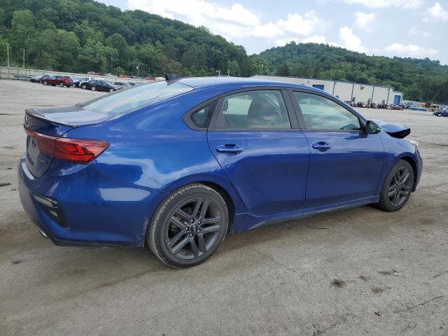 3KPF34AD7LE167168 - 2020 KIA FORTE GT LINE BLUE photo 3