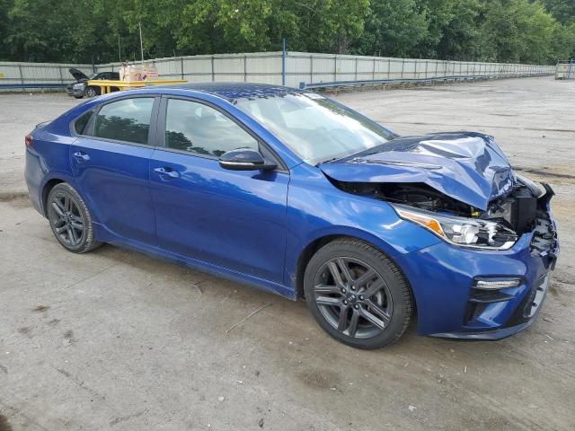 3KPF34AD7LE167168 - 2020 KIA FORTE GT LINE BLUE photo 4