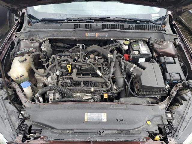 3FA6P0HD3KR172903 - 2019 FORD FUSION SE BROWN photo 11