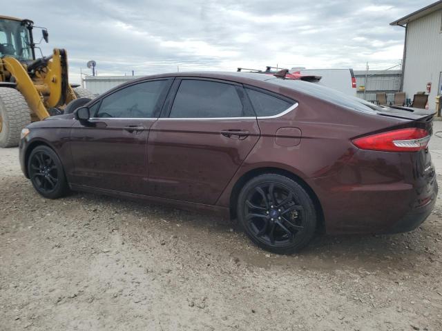 3FA6P0HD3KR172903 - 2019 FORD FUSION SE BROWN photo 2