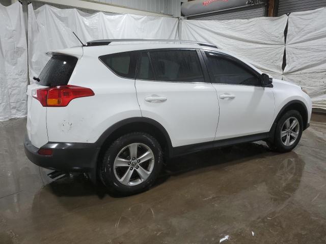 2T3RFREV3FW354548 - 2015 TOYOTA RAV4 XLE WHITE photo 3