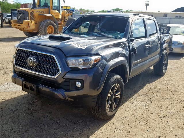 3TMAZ5CN2KM091948 - 2019 TOYOTA TACOMA DOUBLE CAB  photo 2