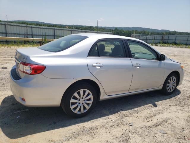 JTDBU4EE2C9179134 - 2012 TOYOTA COROLLA LE BASE SILVER photo 3