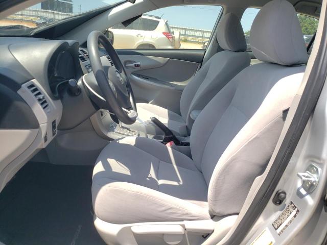 JTDBU4EE2C9179134 - 2012 TOYOTA COROLLA LE BASE SILVER photo 7