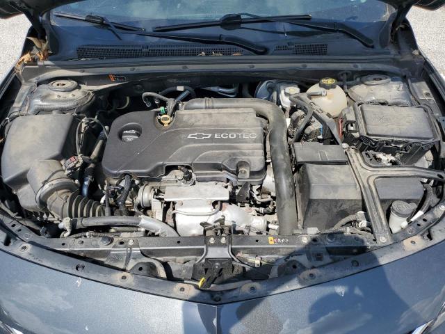 1G1ZD5ST3JF135240 - 2018 CHEVROLET MALIBU LT შავი ფოტო 11