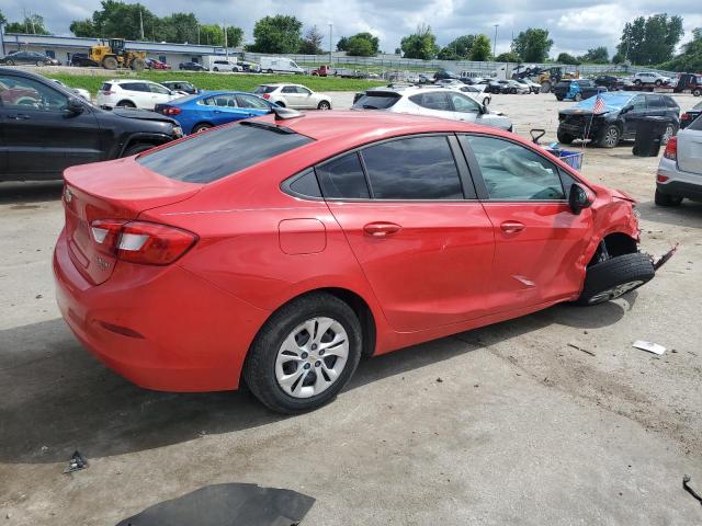 1G1BC5SM5K7136107 - 2019 CHEVROLET CRUZE LS أحمر صورة 3