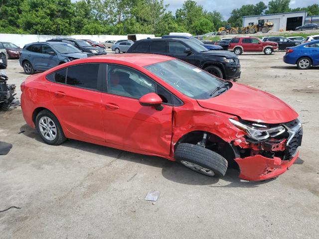 1G1BC5SM5K7136107 - 2019 CHEVROLET CRUZE LS أحمر صورة 4