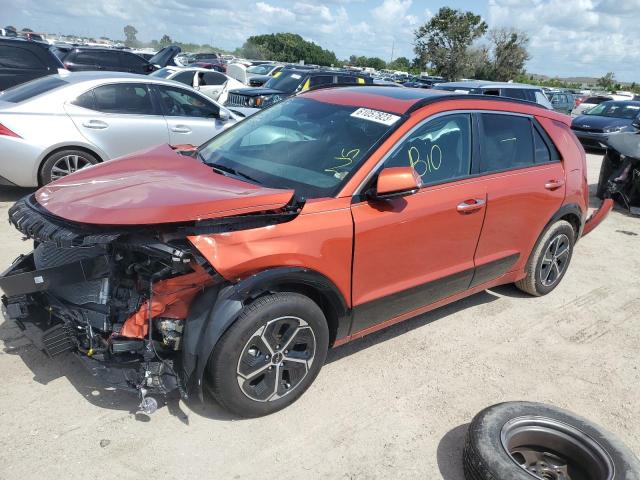 KNDCT3LE5P5044862 - 2023 KIA NIRO SX ORANGE photo 1