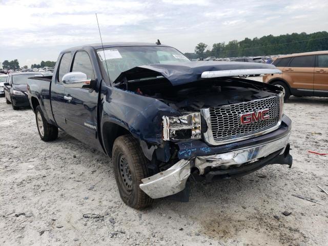 2GTEC19J581291366 - 2008 GMC SIERRA C1500 BLUE photo 4