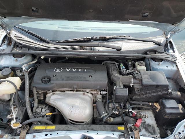JTKDE177350053626 - 2005 TOYOTA SCION TC BLUE photo 11