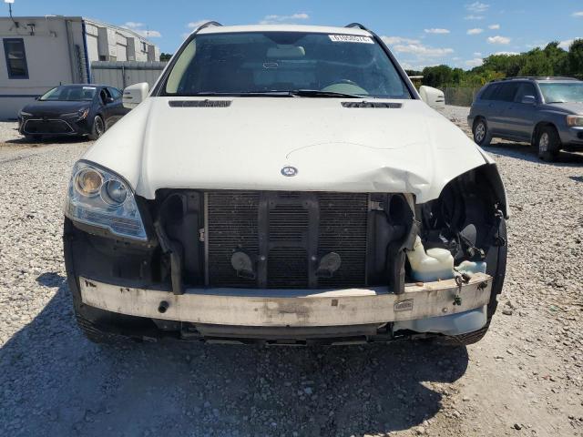 4JGBB8GB5BA706642 - 2011 MERCEDES-BENZ ML 350 4MATIC WHITE photo 5