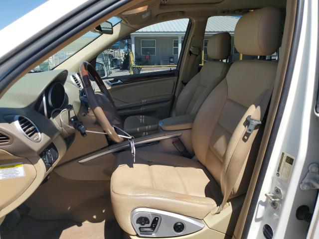 4JGBB8GB5BA706642 - 2011 MERCEDES-BENZ ML 350 4MATIC WHITE photo 7