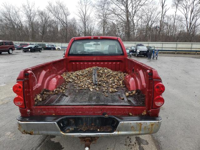 1D7HU16N77J628616 - 2007 DODGE RAM 1500 ST RED photo 6