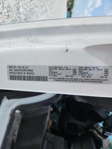 3C6LRVCG4RE146356 - 2024 RAM PROMASTER 2500 HIGH WHITE photo 12