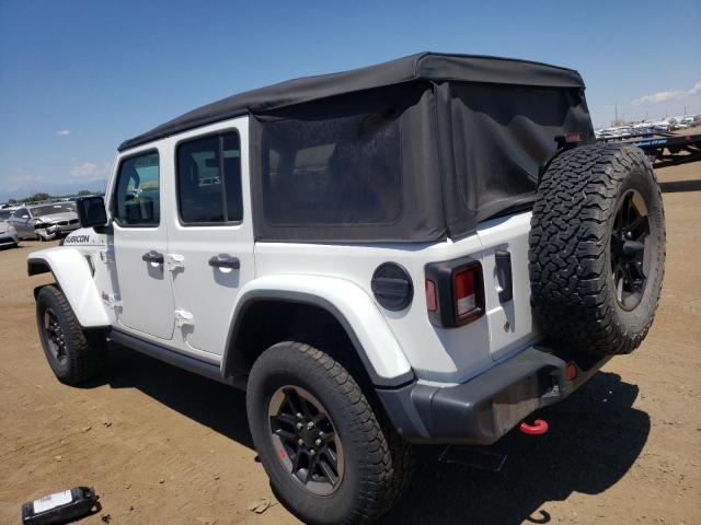 1C4HJXFGXKW540999 - 2019 JEEP WRANGLER RUBICON WHITE photo 2